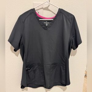 Medcouture Touch Scrub Top - Color Pewter